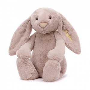 HUGE Jellycat Personalised Bashful Luxe Bunny Rosa 51 CM X 21 CM, Jellycat USA | HP2736195