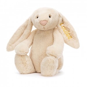 HUGE Jellycat Personalised Bashful Luxe Bunny Willow 51 CM X 21 CM, Jellycat USA | KX1486529