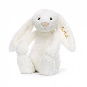 HUGE Jellycat Personalised Bashful Luxe Bunny Luna 51 CM X 21 CM, Jellycat USA | FS9182405
