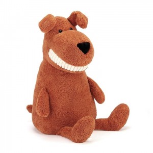 HUGE Jellycat Toothy Mutt 60 CM, Jellycat USA | ZS2506147