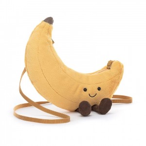 Jellycat Amuseable Banana Bag 29 CM X 22 CM, Jellycat USA | KP8073569