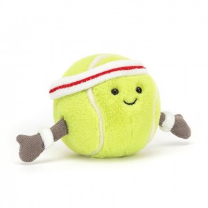 Jellycat Amuseable Sports Tennis Ball 9 CM X 9 CM, Jellycat USA | XZ9813254