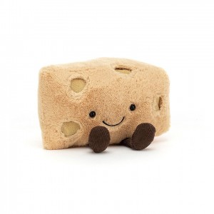 Jellycat Amuseable Swiss Cheese 13 CM X 16 CM, Jellycat USA | JK8740316