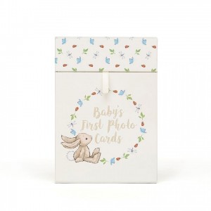 Jellycat Baby's First Bashful Bunny Photo Cards 16 CM X 2 CM, Jellycat USA | IS6087925