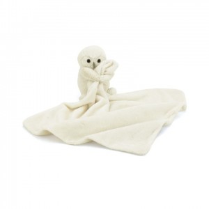 Jellycat Bashful Owl Soother 33 CM, Jellycat USA | BK6104897