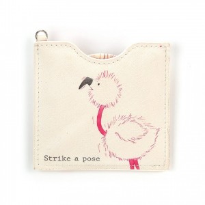 Jellycat Flaunt Your Feathers Pouch Mirror 7 CM X 7 CM, Jellycat USA | BR6805742
