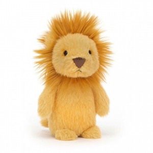 Jellycat Fluffy Lion 11 CM X 5 CM, Jellycat USA | OL0928341