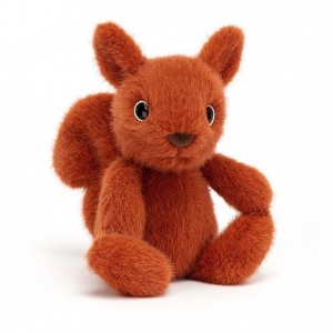 Jellycat Fuzzle Squirrel 20 CM X 8 CM, Jellycat USA | QG2410357