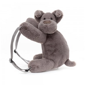 Jellycat Huggady Dog Backpack 28 CM X 30 CM, Jellycat USA | KP2701358