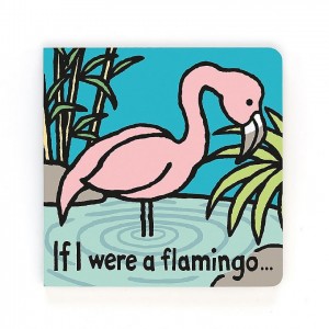 Jellycat If I Were A Flamingo Book 15 CM X 15 CM, Jellycat USA | OS2850341
