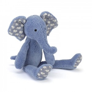 Jellycat Indigo Elly Chime 26 CM, Jellycat USA | WQ1246983