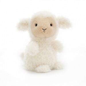 Jellycat Little Lamb 18 CM X 10 CM, Jellycat USA | VW7249381