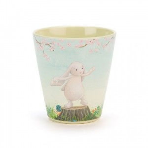 Jellycat My Friend Bunny Melamine Cup 9 CM X 9 CM, Jellycat USA | TQ4289357