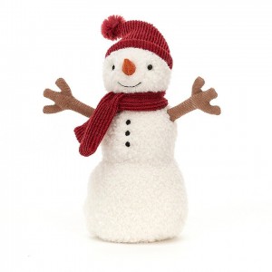 LARGE Jellycat Teddy Snowman 34 CM X 15 CM, Jellycat USA | SM6974502