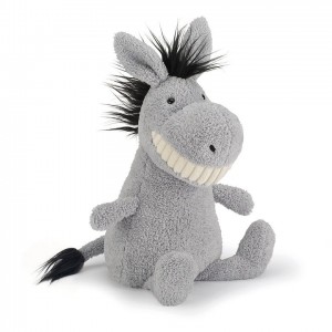 LARGE Jellycat Toothy Donkey 36 CM X 14 CM, Jellycat USA | UG9426851