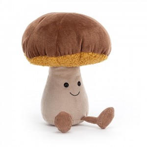 MEDIUM Jellycat Amuseable Toadstool 15 CM X 10 CM, Jellycat USA | FU9074318