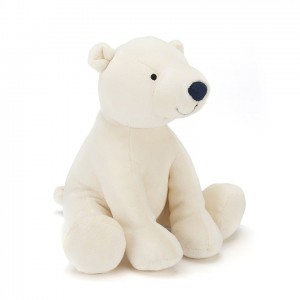 MEDIUM Jellycat Arctic Polar Bear Chime 20 CM, Jellycat USA | YB0719485