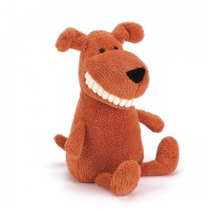 SMALL Jellycat Toothy Mutt 22 CM X 9 CM, Jellycat USA | HT0734986