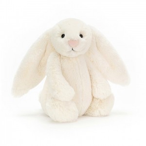 TINY Jellycat Bashful Cream Bunny 13 CM X 6 CM, Jellycat USA | RT4891376