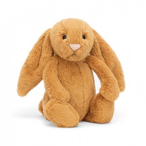 TINY Jellycat Bashful Golden Bunny 13 CM X 6 CM, Jellycat USA | TD8315079