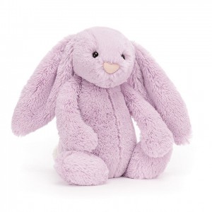 TINY Jellycat Bashful Lilac Bunny 13 CM X 6 CM, Jellycat USA | DG1403256